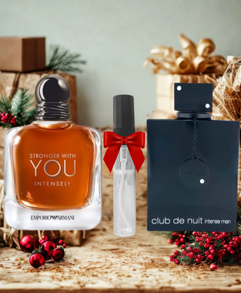PACK STRONGER WITH YOU INTENSLY 10ml & CLUB DE NUIT INTENSE 10ml + decante 10ml offert